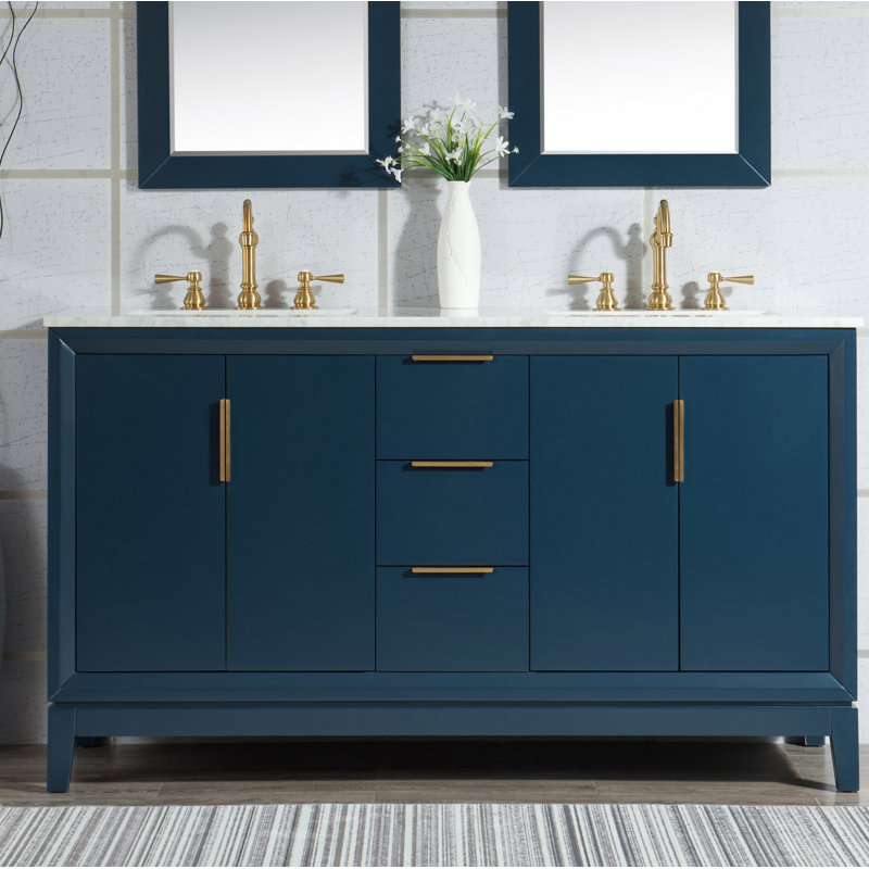 Tappahannock 60" Double Bathroom Vanity Set & Reviews AllModern